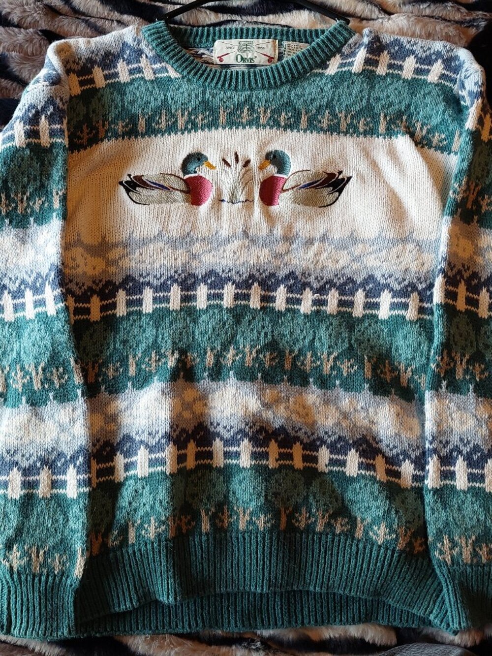 Orvis Knit Mallard Sweater